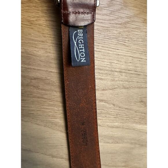 Brighton leather belt - Picture 3 of 4